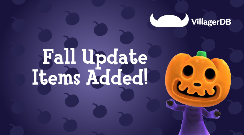 Fall update items banner