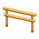 In-game image of Log Fence