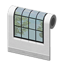 In-game image of White Window-panel Wall