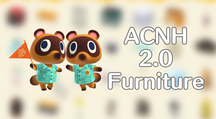 ACNH 2.0 Furniture Banner With Timmy and Tommy