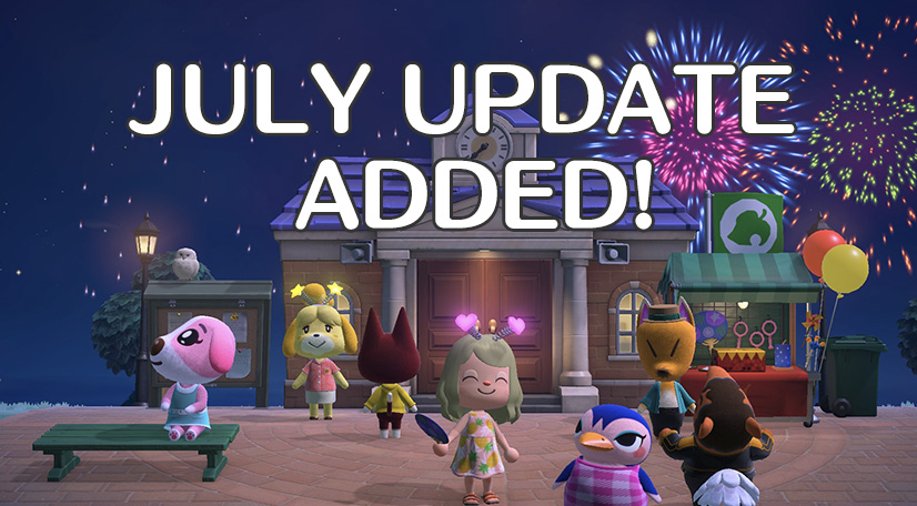 July 2021 update items banner