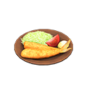 In-game image of Aji Fry