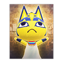 In-game image of Ankha's Poster