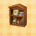 In-game image of Antique Shelf