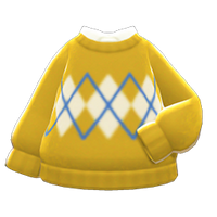 In-game image of Argyle Sweater