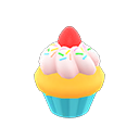 In-game image of Birthday Cupcake