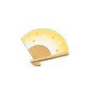 In-game image of Bitter-orange Folding Fan