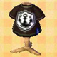 In-game image of Black Anchor Tee