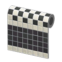In-game image of Black Two-toned Tile Wall
