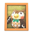 In-game image of Blathers's Photo
