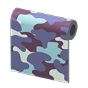 In-game image of Blue Camo Wall
