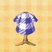 In-game image of Blue-check Tee