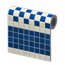 In-game image of Blue Two-toned Tile Wall