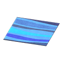 In-game image of Blue Wavy Rug