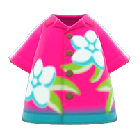 In-game image of Bold Aloha Shirt