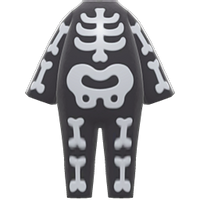 In-game image of Bone Costume