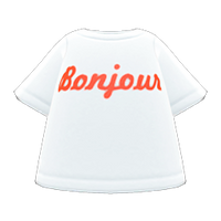 In-game image of Bonjour Tee