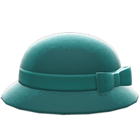 In-game image of Bowler Hat With Ribbon