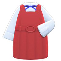 In-game image of Box-skirt Uniform