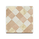 In-game image of Brown Argyle-tile Flooring