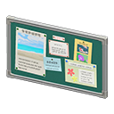 In-game image of Bulletin Board