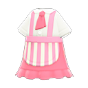 In-game image of Cafe-uniform Dress
