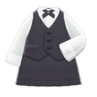 In-game image of Café Uniform