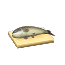 In-game image of Carp On A Cutting Board