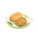 In-game image of Carrot Bagel Sandwich