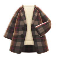 In-game image of Checkered Chesterfield Coat