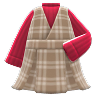 In-game image of Checkered Jumper Dress