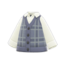 In-game image of Checkered Sweater Vest