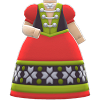 In-game image of Cold-country Dress