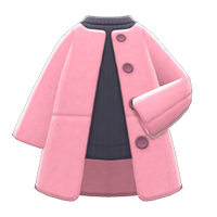 In-game image of Collarless Coat