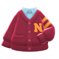 In-game image of College Cardigan