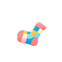 In-game image of Color-blocked Socks