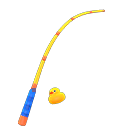 In-game image of Colorful Fishing Rod