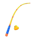 Colorful Fishing Rod | Animal Crossing Item and Villager Database