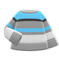 In-game image of Colorful Striped Sweater