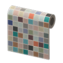 In-game image of Colorful-tile Wall