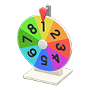 In-game image of Colorful Wheel