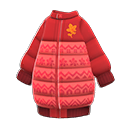 In-game image of Cozy Paradise Planning Coat