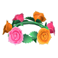 In-game image of Cute Rose Crown