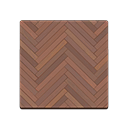 In-game image of Dark Herringbone Flooring