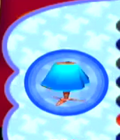 In-game image of Deep-blue Tee