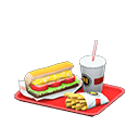 In-game image of Diced-salad Sandwich Set