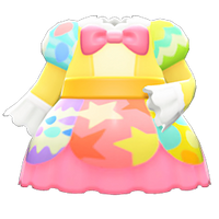 In-game image of Egg Party Dress