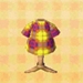 In-game image of Fall Plaid Tee
