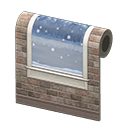 In-game image of Falling-snow Wall