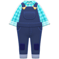 In-game image of Farmer Overalls